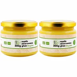 2 x Masło Sklarowane Ghee 300 g - Palce Lizać