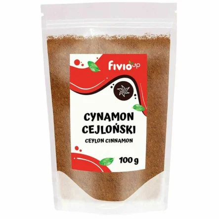 Cynamon Cejloński Mielony 100 g - Fivio Up