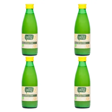 Zestaw 4 x Sok z Cytryn Bio 250 ml - Eureko