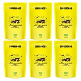 6 x Kakao Ziarna Kruszone Surowe Bio 600 g - Bio Planet