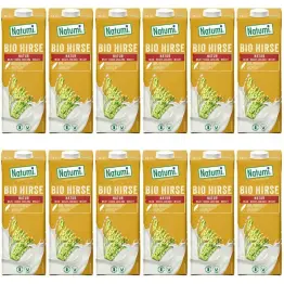 Napój Jaglany Bezglutenowy Bio 1 L Natumi UHT - Zestaw 12 x 1 L