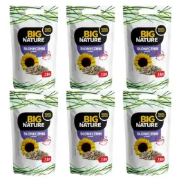 6 x Słonecznik Łuskany 1 kg - Big Nature