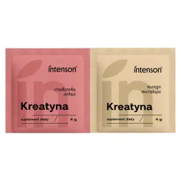 Kreatyna o Smaku Truskawka-Arbuz 4 g  + Kreatyna o Smaku Mango-Marakuja 4 g - Intenson