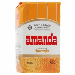 Yerba Mate Amanda Naranja Pomarańczowa 500 g