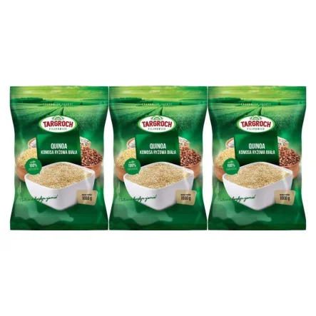 3 x Quinoa Biała (Komosa Ryżowa) FLOWPACK 1 kg - Targroch