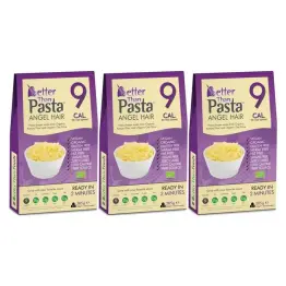 Zestaw 3 x Makaron Konjac Angel Hair Bio 385 g (300 g) -  Better Than Foods