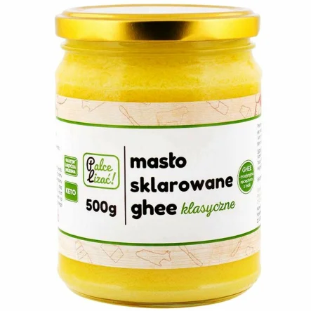 Masło Sklarowane Ghee Klasyczne 500 g - Palce Lizać