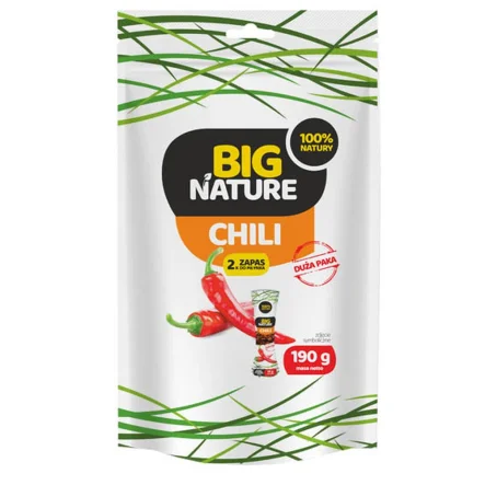 Zapas Przyprawa Chilli 190 g - Big Nature