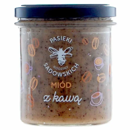 Miód z Kawą 430 g - Pasieki Sadowskich