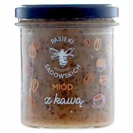 Miód z Kawą 430 g - Pasieki Sadowskich
