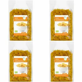 Zestaw 4 x Płatki Kukurydziane Bio Bez Dodatku Cukru 200 g - BioLife