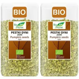 2 x Pestki Dyni Łuskane Jasne Bio 350 g - Bio Planet
