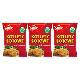 3 x Kotlet Sojowy a la Schabowy 100 g - Sante