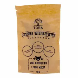 Suszona Wieprzowina Klasyczna 30 g - TOBA