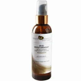 Olej Musztardowy Przyspieszający Porost Włosów 100 ml - Beaute Marrakech