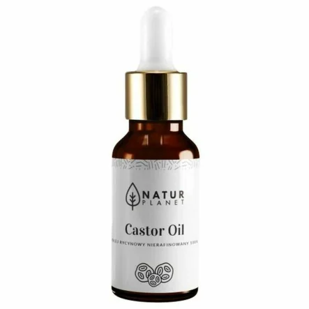 Olej Rycynowy Nierafinowany Kosmetyczny 30 ml - Natur Planet