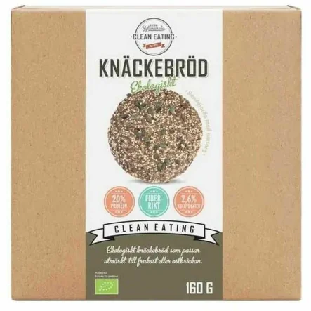 Pieczywo Chrupkie KETO BIO 160 g - CLEAN EATING