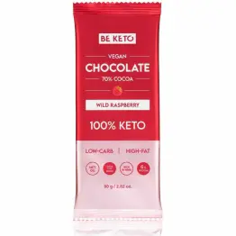 Keto Czekolada z Olejem MCT Dzika Malina 80 g - Beketo