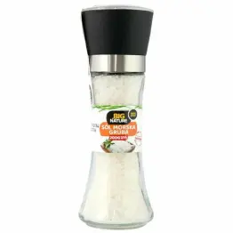 Sól Morska Gruba Młynek 200 g - Big Nature