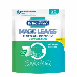 Chusteczki do Prania Rozpuszczalne Magic Leaves Uniwersalne 20 Sztuk - Dr. Beckmann