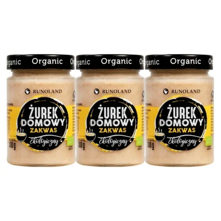 3 x Żurek Domowy Zakwas Bio 300 G - Runoland