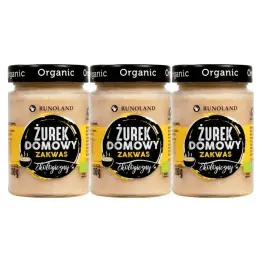 3 x Żurek Domowy Zakwas Bio 300 G - Runoland