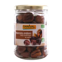 Kasztany Jadalne Całe Gotowane Bio 320 g Danival