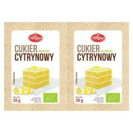 2 x Cukier Cytrynowy Bio 20 g - Amylon