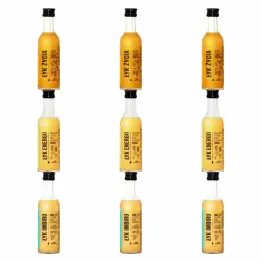 3 x ŁYK Życia (Imbir, Miód, cytryna, Woda Kokosowa, Kurkuma, Pieprz Cayenne) 50 ml - Drest + 3 x ŁYK Energii (Imbir, Miód, Cytryna, Woda Kokosowa, Ananas) 50 ml - Drest + 3 x ŁYK Imbiru (Imbir, Miód, Cytryna, Woda Kokosowa) 50 ml - Drest