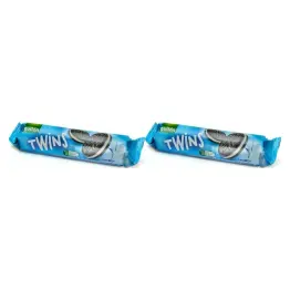 2 x Twins Markizy Kakaowe z Kremem Bez Dodatku Cukru 147 g - Gullon