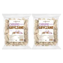 Zestaw 2 x Chrupki Gryczane 75 g Nuta zdrowia