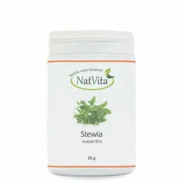 Stewia Ekstrakt 95% 25 g - Natvita