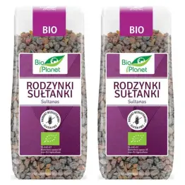 2 x Rodzynki Sułtanki Bio 200 g - Bio Planet