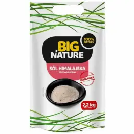 Sól Himalajska Różowa Drobna 2,2 kg - Big Nature