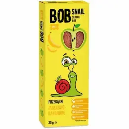Przekąska Jabłko i Banan 30 g - Bob Snail