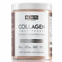 Keto Kolagen +MCT Naturalna Czekolada 300 g - Beketo