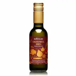 Oksymel 100% 3 Lata w Beczce Bio 250 ml - Delikatna.Bio