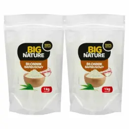 2 x Błonnik Bambusowy do Diety Ketogenicznej 1 kg - Big Nature