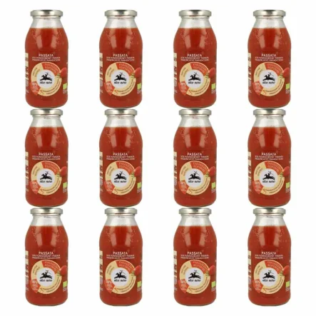 12 x Sos Pomidorowy Passata Bio 500 g - Alce Nero
