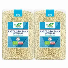 2 x Kasza Gryczana Niepalona Bezglutenowa Bio 2 kg - Bio Planet