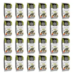 24 x Chipsy Nori Oliwa z Oliwek 4,5 g - Sen Soy