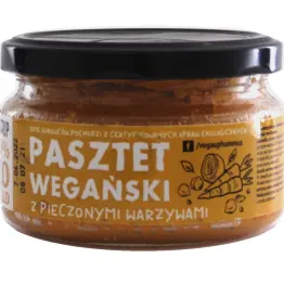 Bio Pasztet Wegański z Warzywami 190 g VegaUp