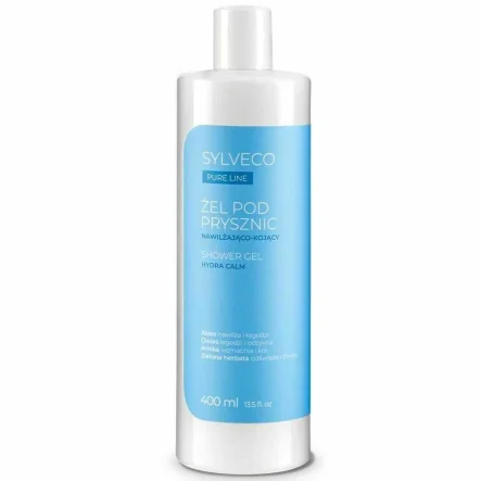 Żel Pod Prysznic Nawilżająco- Kojący 400 ml - SYLVECO PURE LINE