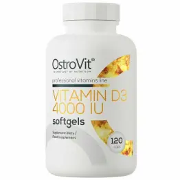 Witamina D3 4000 IU 120 Kapsułek - OstroVit