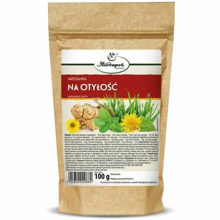 Mieszanka Ziołowa NA OTYŁOŚĆ 100 g - Herbapol Kraków