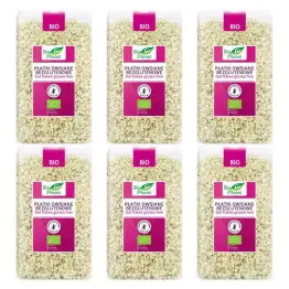 6 x Płatki Owsiane Bezglutenowe Bio 600 g - Bio Planet