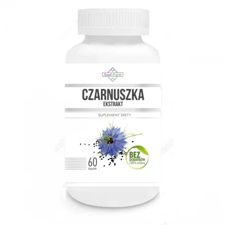 Czarnuszka Ekstrakt 550 Mg 60 Kapsułek - Soul Farm