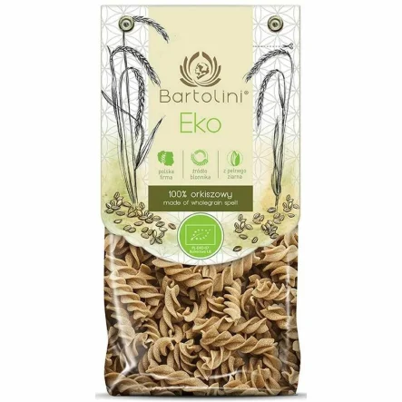 Makaron Orkiszowy Razowy Świderki Bio 250 g - Bartolini