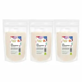 3 x Sól Kłodawska Różowa Drobna 1 kg - Batom