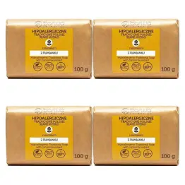 4 x Tradycyjne polskie szare mydło z ekstraktem z rumianku 100 g Barwa